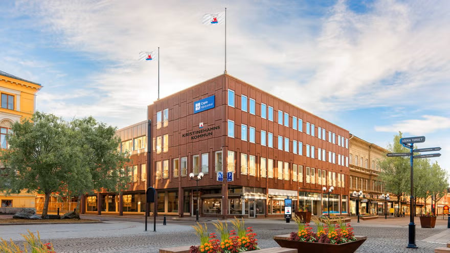 Illustration av Kungsgatan entr&eacute;
