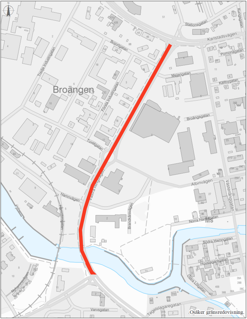 Beläggningsarbete Västra Ringvägen mellan Karlstadvägen och Presterudsvägen..png